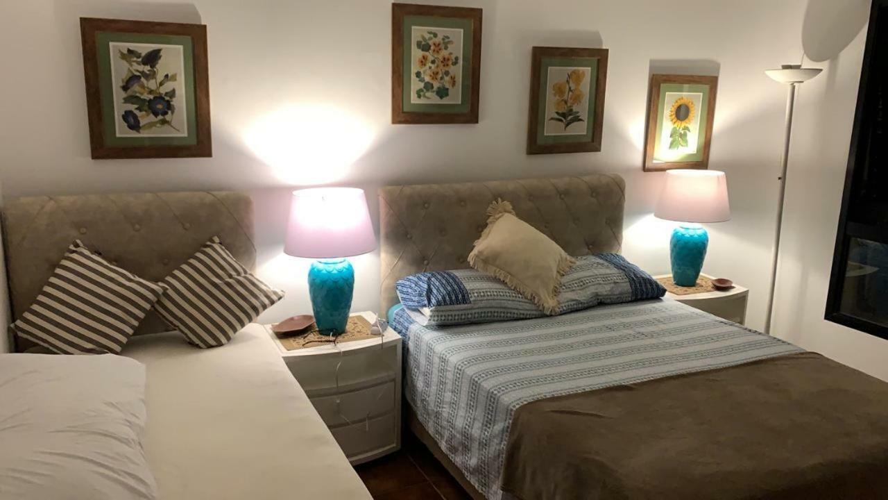 Apto Guaruja De Frente Para O Mar - Praia Asturias Ngoại thất bức ảnh